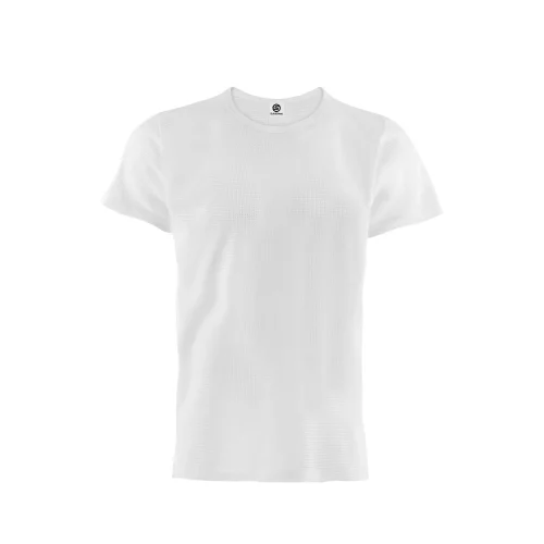 SubliGear Active T-Shirt - 100% Polyester Crew Neck Shirt for Adult & Kids - White - 2001