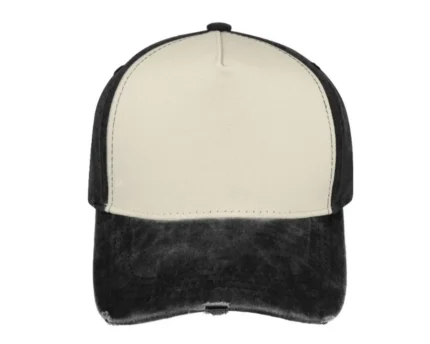 5 Panel Cap - Vintage - Washed Cotton - 4101