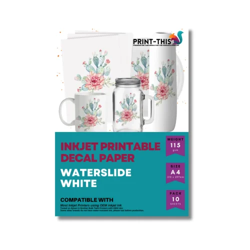 Waterslide Decal - White - 4988833