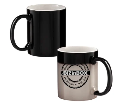 11oz Color Change Mug - Matte Black - 5007