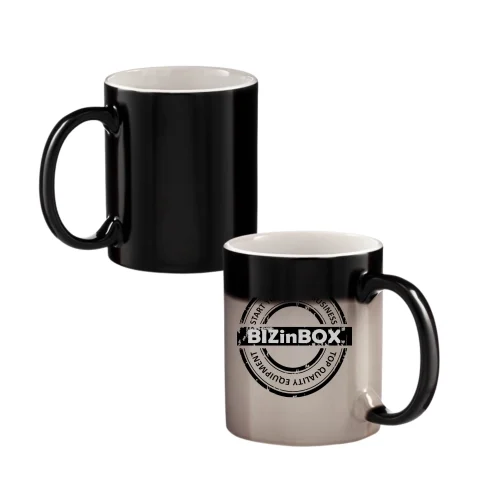 11oz Color Change Mug - Matte Black - 5007
