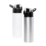 Aluminium Water Bottle With Pop Lid - 750ml - 5102