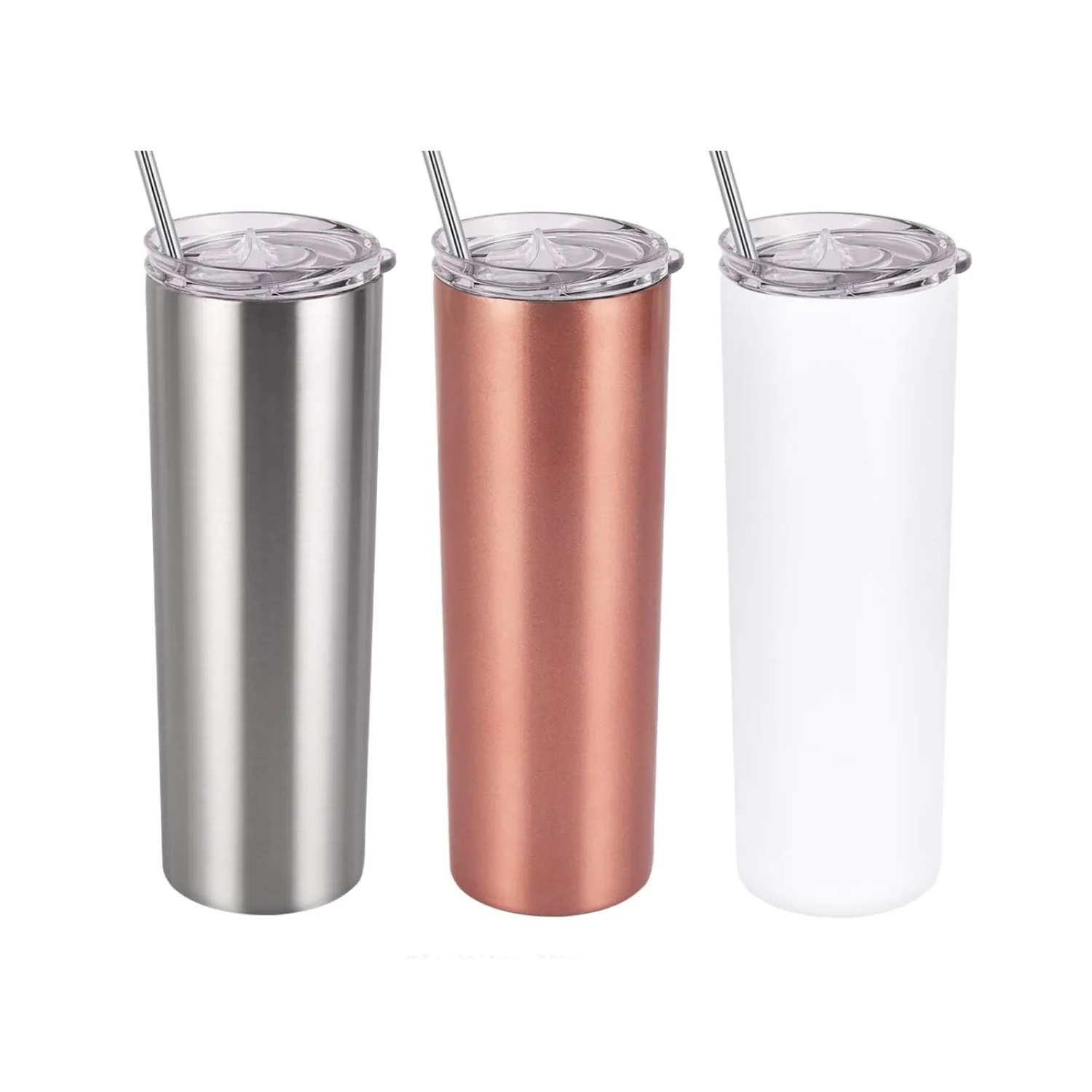 Skinny Tumbler - Stainless Steel - 20oz Double Wall - 5201