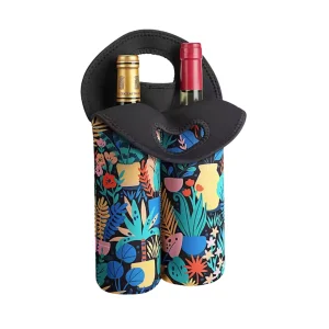 Wine Cooler - Neoprene - Double Bottle Carrier - 6406