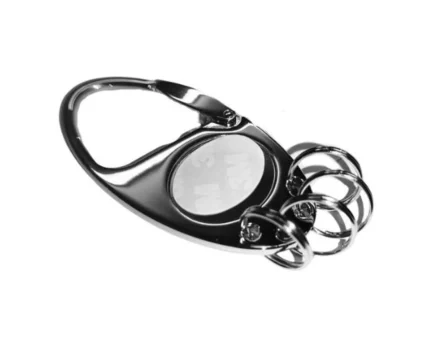 Keyring - Metal - Multi-Ring Clip - 6801