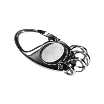 Keyring - Metal - Multi-Ring Clip - 6801