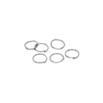 Jump Rings - Silver - 6830