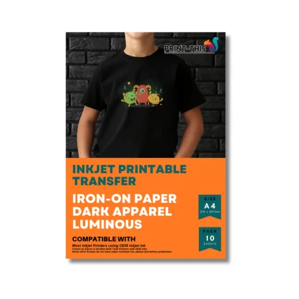Inkjet Transfers - Dark Fabric - Luminous - 700257