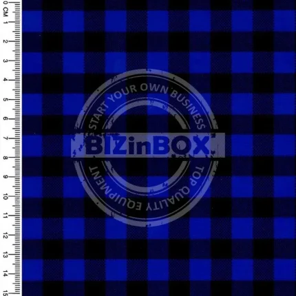 Blue Plaid – HTV – Pattern – Gingham