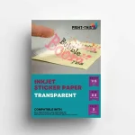 Sticker Film – Transparent – 5 Sheets