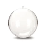 Clear Fillable Christmas Bauble - 6550