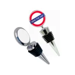 Bottle Stopper - Metal - Silver - 700557