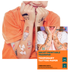 Inkjet Temporary Tattoo Paper (A4)
