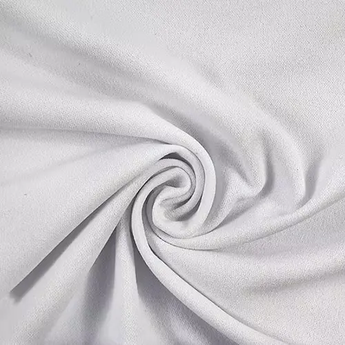 Luxe-Crepe-Knit.webp Luxe Crepe Knit White 100% Polyester - Image 1