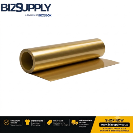 Gold gloss heat flex vinyl