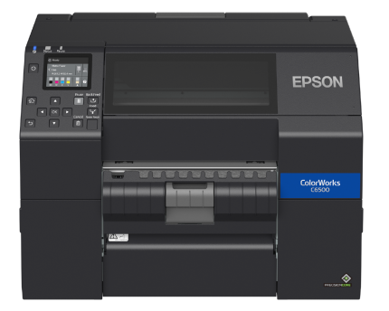 Epson ColorWorks C6500 wide-format industrial colour label printer