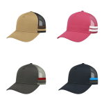 Striped Trucker Cap