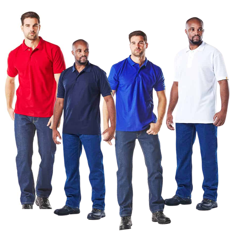 dromex golf shirts Golf T-Shirts | Dromex – Multiple Colours | White Sublimation Ready - Image 1