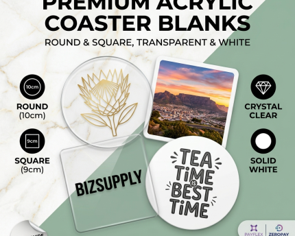Acrylic Sublimation Coasters