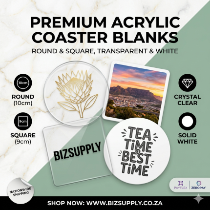 Acrylic Sublimation Coasters