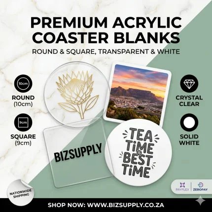 Acrylic Sublimation Coasters