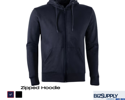 Zipped hoodie