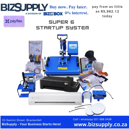 Super6 Printing Business Package with Silhouette Cameo 5