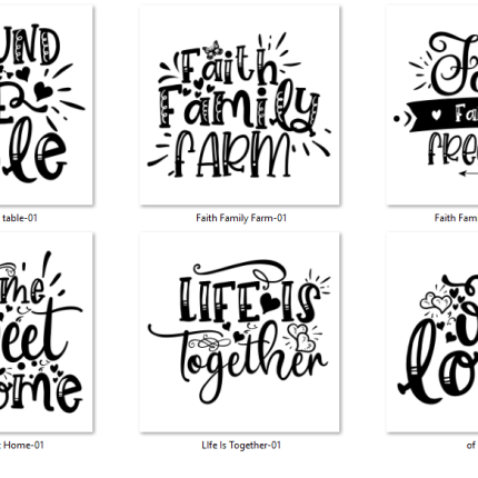 Family vector designs