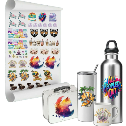 Gloss Heat Transfer Vinyl Sheets