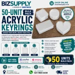 acrylic keyring bulk deal