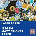 Matt sticker laser paper
