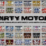 Motors Mug Wrap Designs