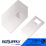Bottle opener business card