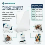 transparent acrylic sheets