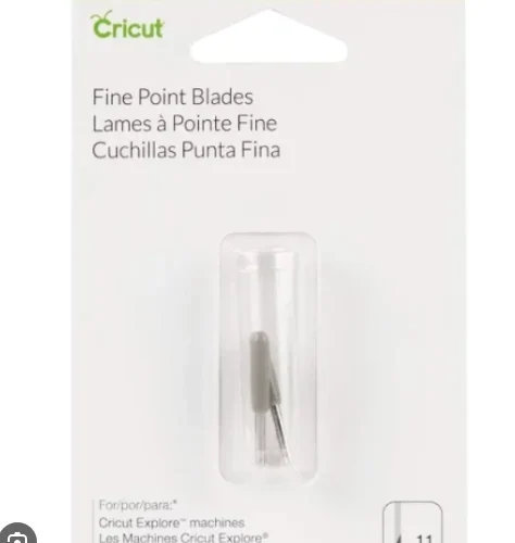 Cricut Explore/Maker Fine-Point Replacement Blades 2-Pack